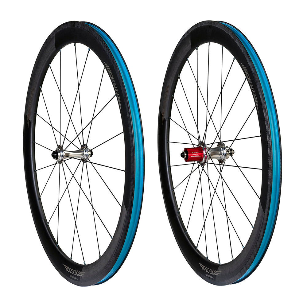 Halo Carbaura RC50 RS2 Supadrive Wheel Set - Silver Hubs