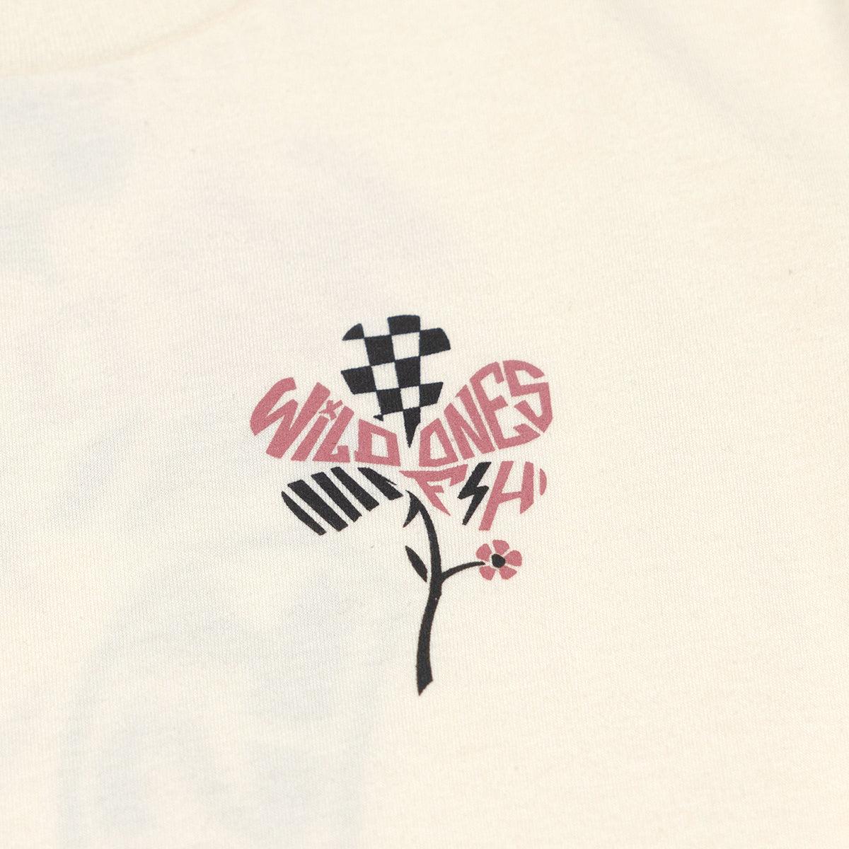 Camiseta para mujer Fasthouse Garden Party - Natural