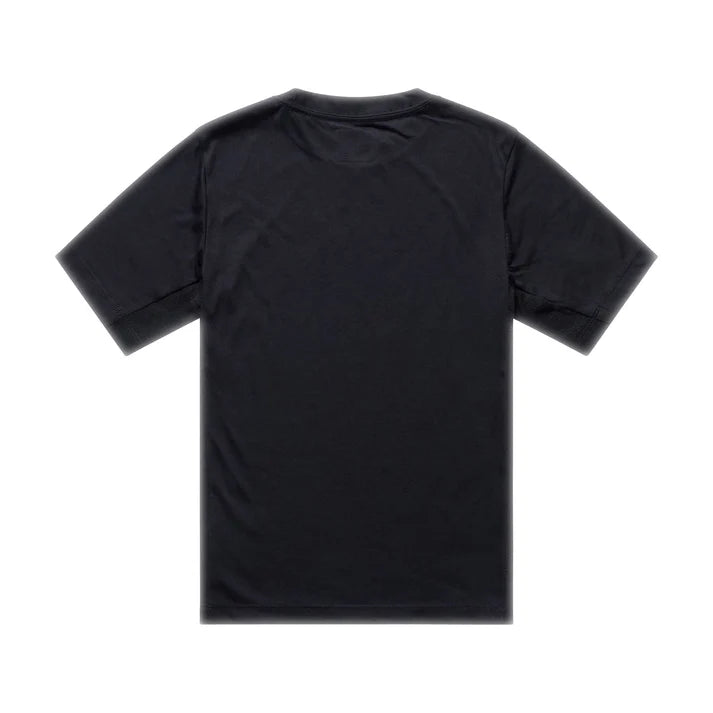 Troy Lee Designs Jersey de Manga Corta Juvenil Skyline Ride Signature - Negro/Real Teal