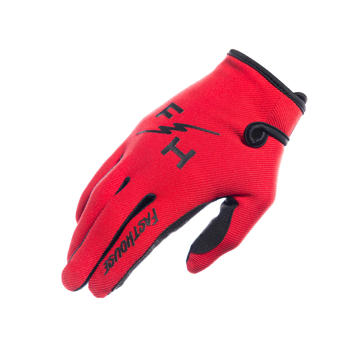 Guante Fasthouse Carbon Eternal Youth - Rojo