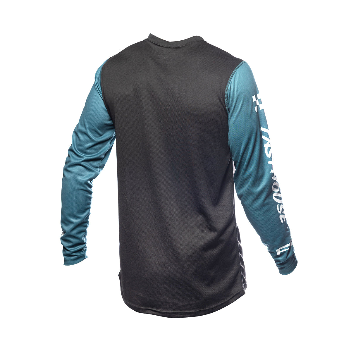 Camiseta Juvenil Fasthouse Carbon Force - Verde Azulado