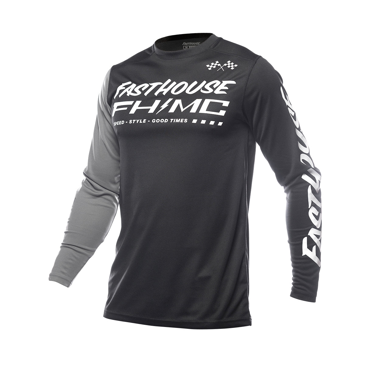 Fasthouse Carbon Method Jugendtrikot – Schwarz/Grau