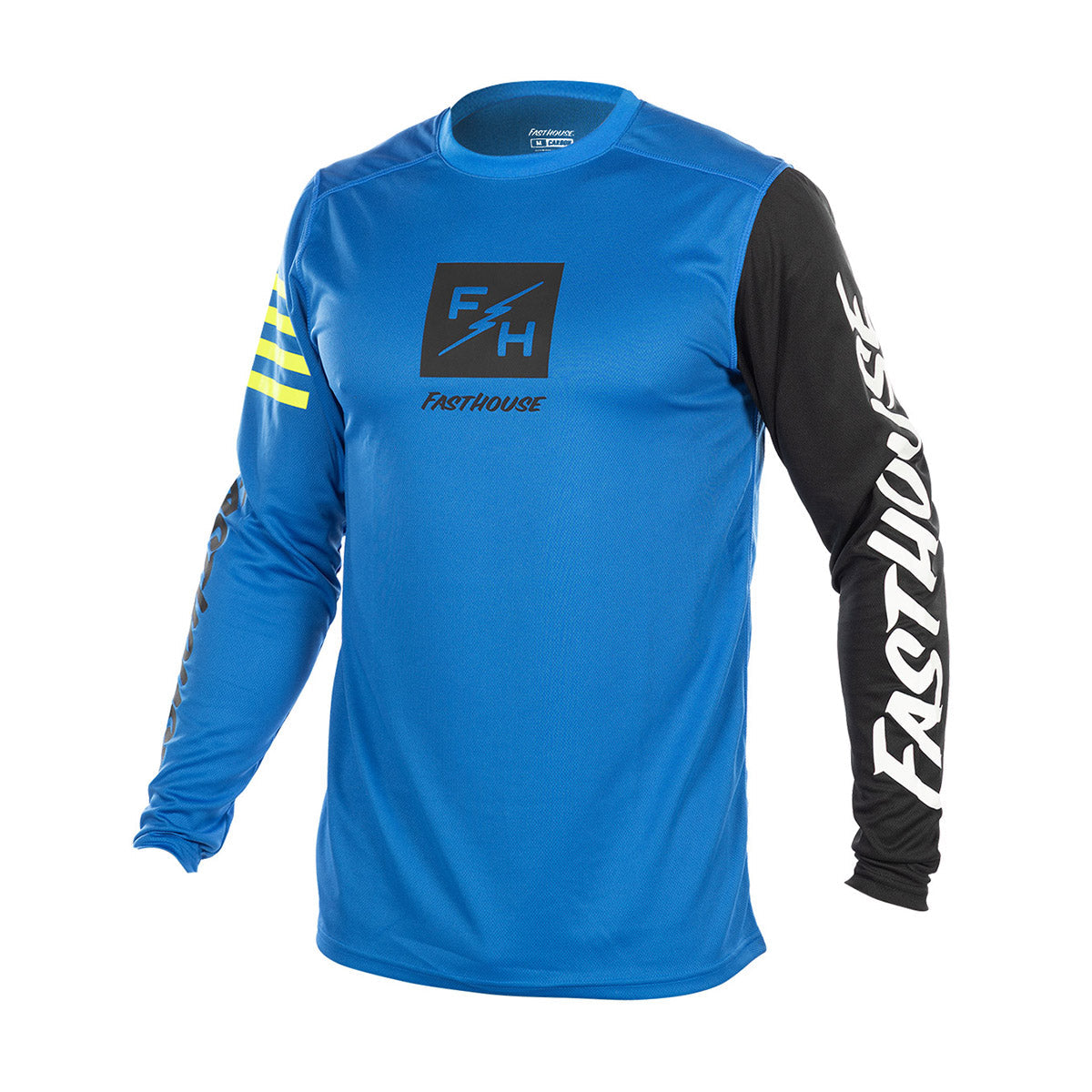 Camiseta Juvenil Fasthouse Carbon Echo - Azul Eléctrico