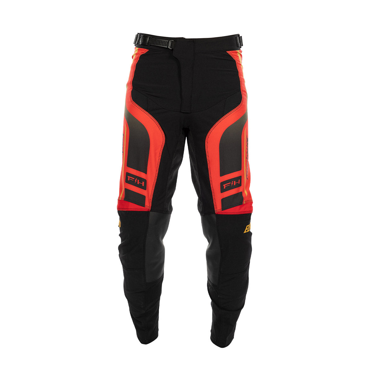 Fasthouse Elrod React Jugendhose – Racing Rot/Schwarz