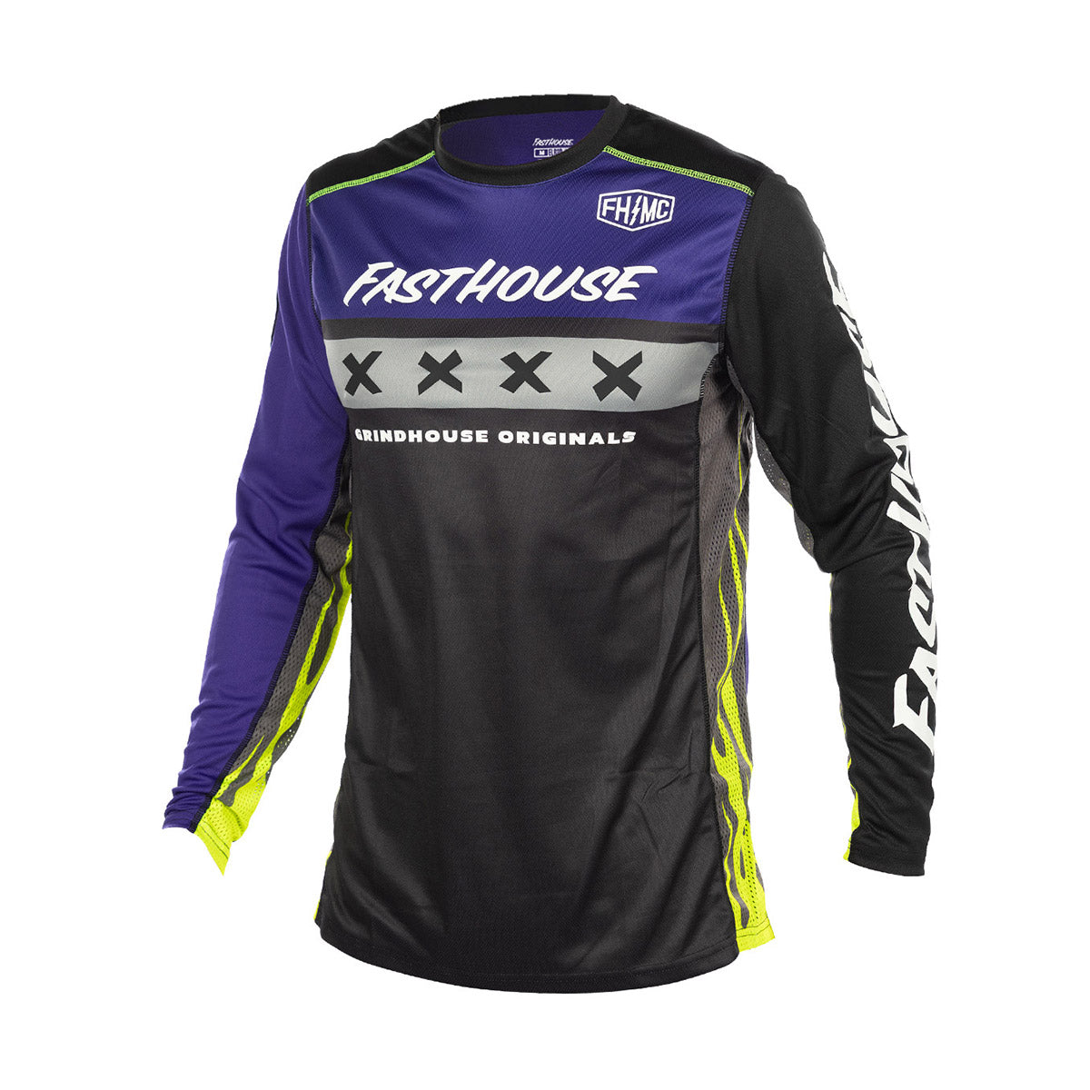 Fasthouse Grindhouse Grimm Jugendtrikot - FH Lila/Schwarz