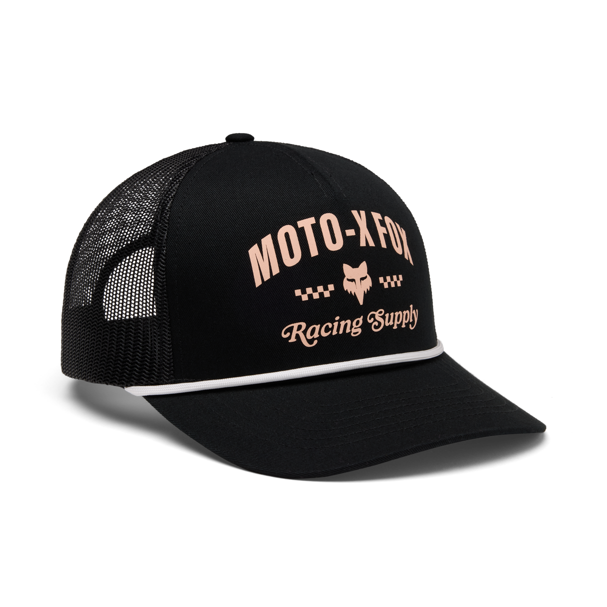 Fox Racing Women's Supply Mesh Rope Trucker Hat Black