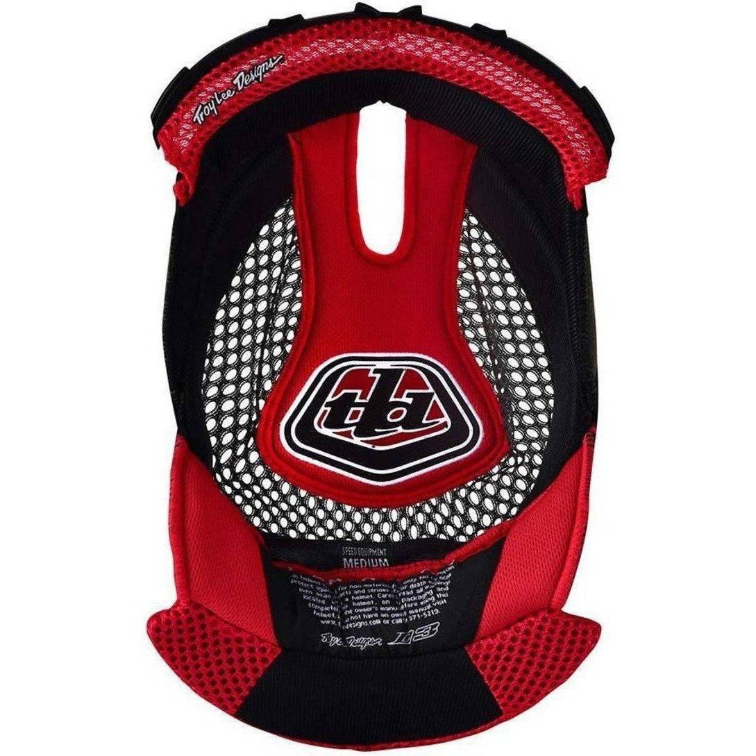 Troy Lee Designs D3 Helmet Replacement Headliner Red