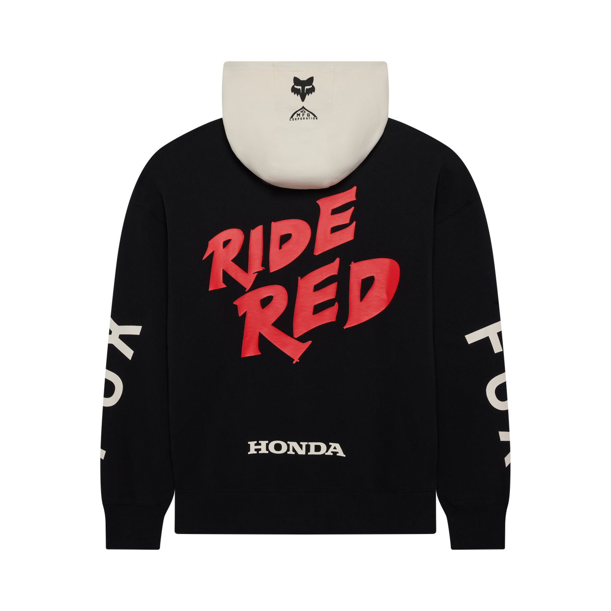 Fox Racing Honda Heavyweight Pullover Hoodie Zwart