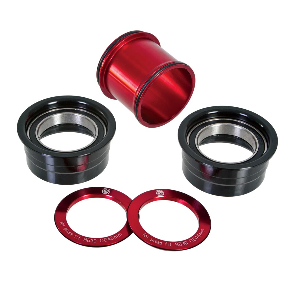 Movimento centrale GRS PF30 Gusset Components nero