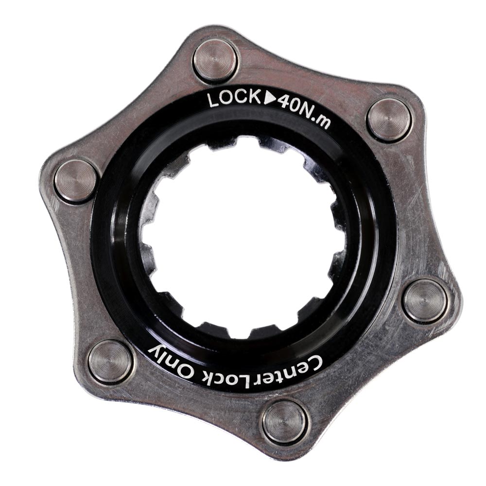 Adattatore Halo Centerlock Nero