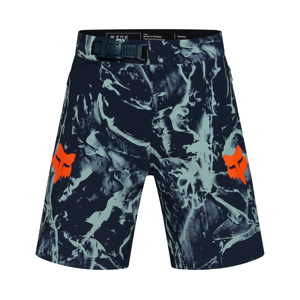 Fox Racing Youth Ranger Short Image Print Arctic Blue