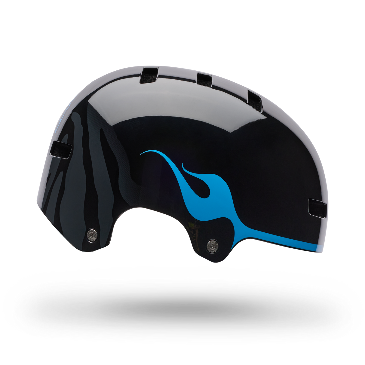Bell Local Slayco zwarte helm met achteruitkijkspiegel