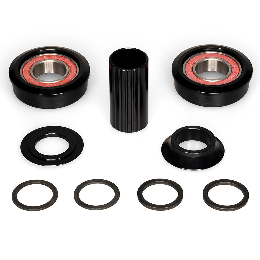 Gusset Components Waffen BMX BB Black