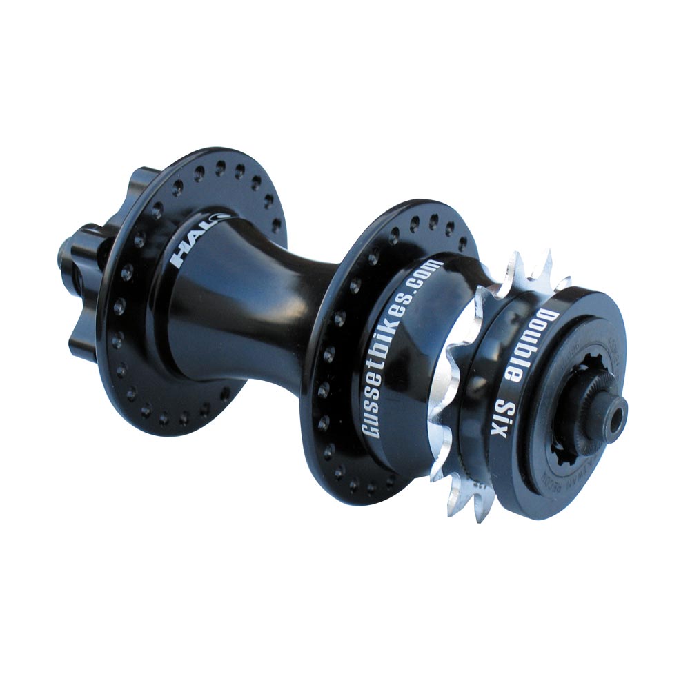 Gusset Components Double Six Konverter - 12T Schwarz
