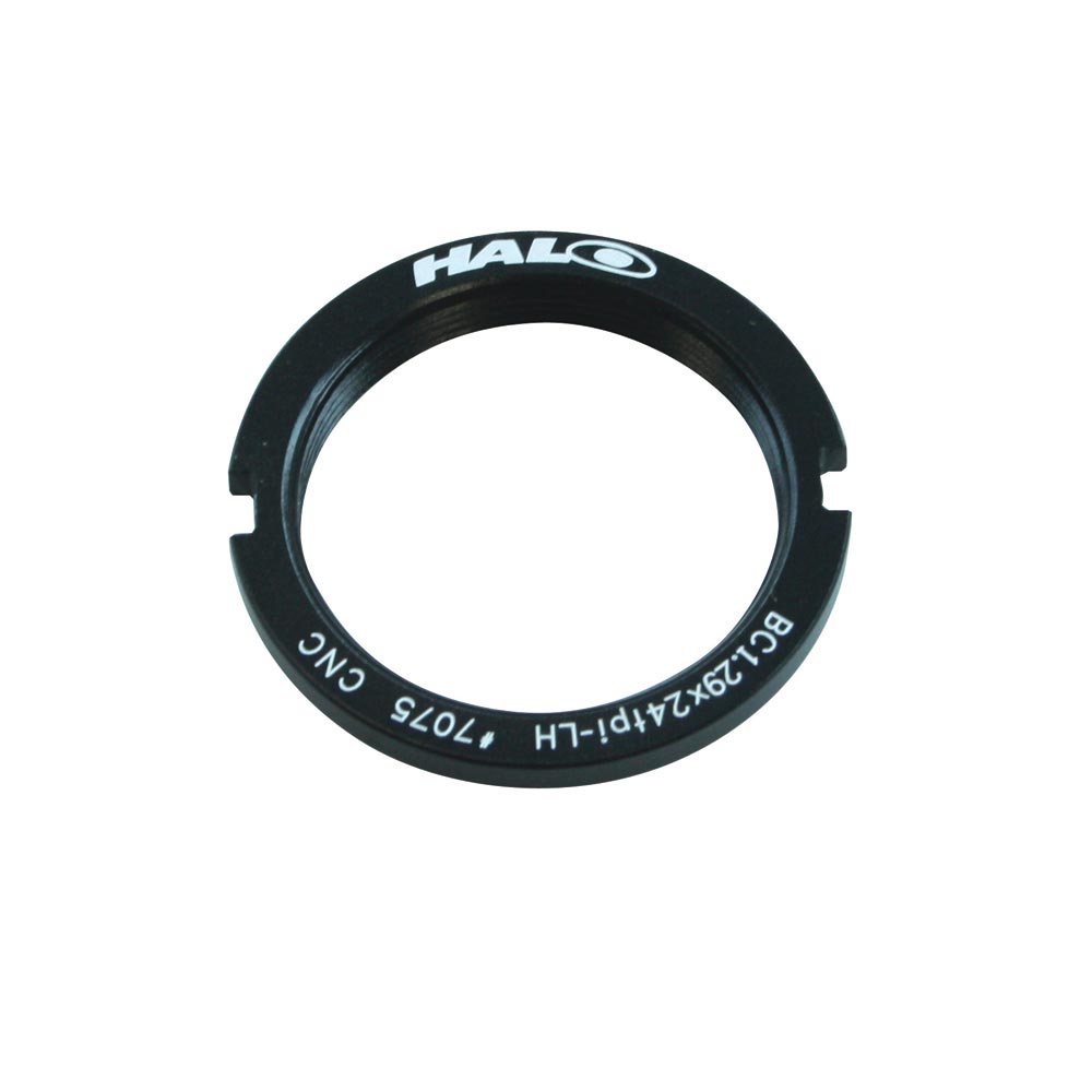 Anillos de bloqueo negros para piñón fijo Halo