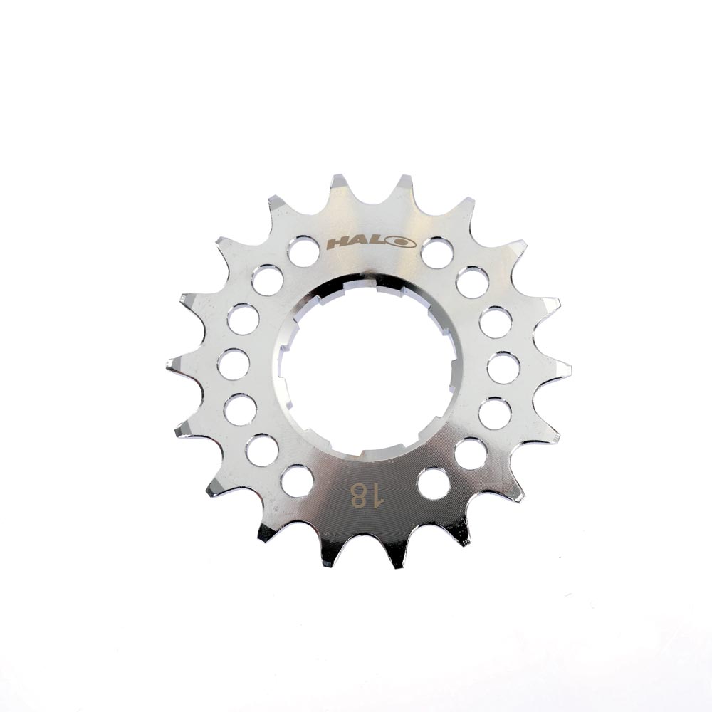 Halo Fat Foot-tandwiel chroom