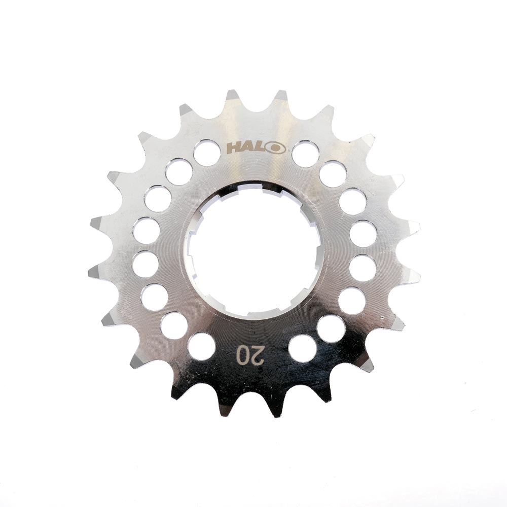 Halo Fat Foot-tandwiel chroom
