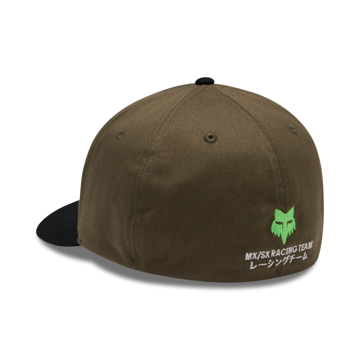 Fox Racing Kawi Flexfit Hat Olive Green