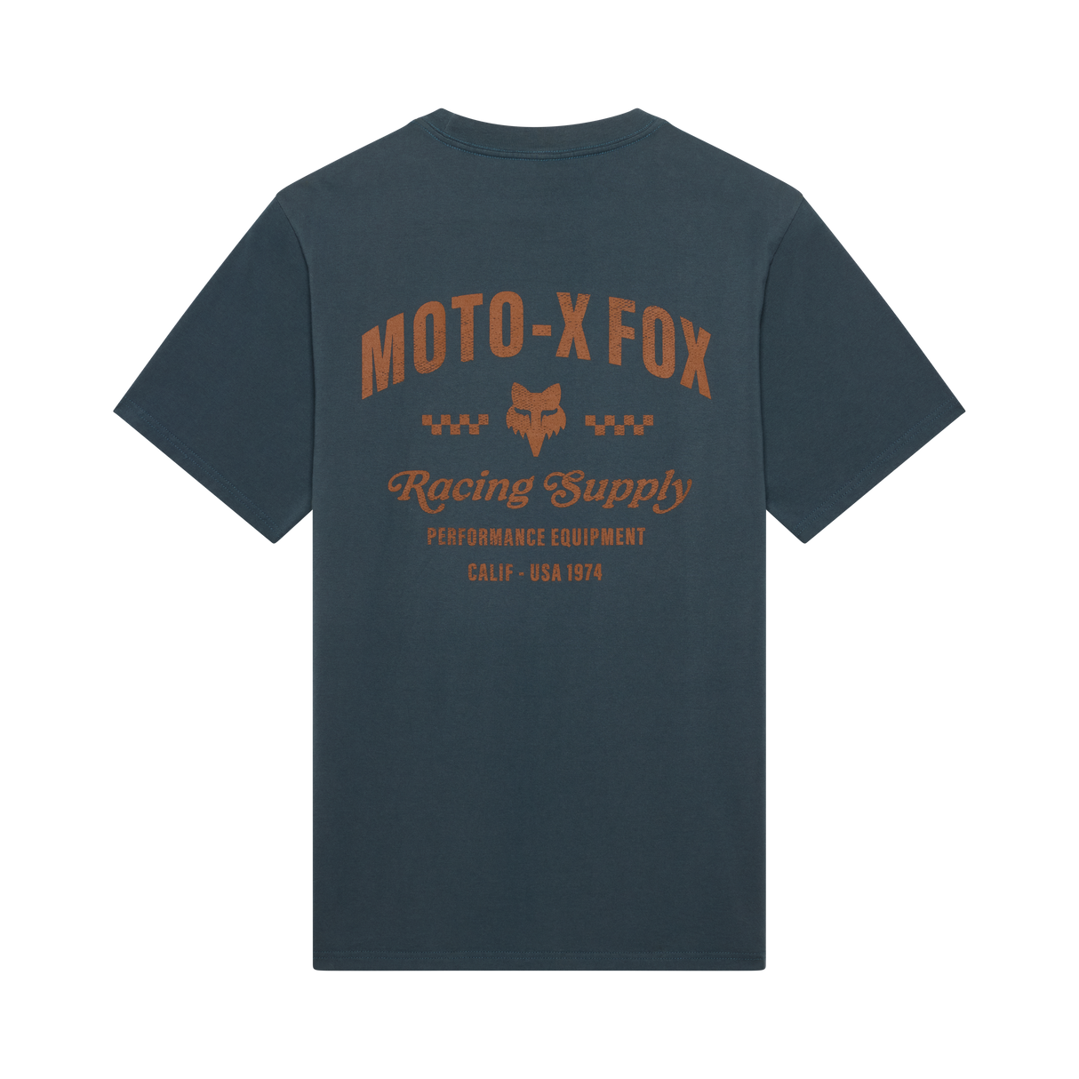 Fox Racing Supply 195 Maglietta Originale Blu Cobalto Scuro