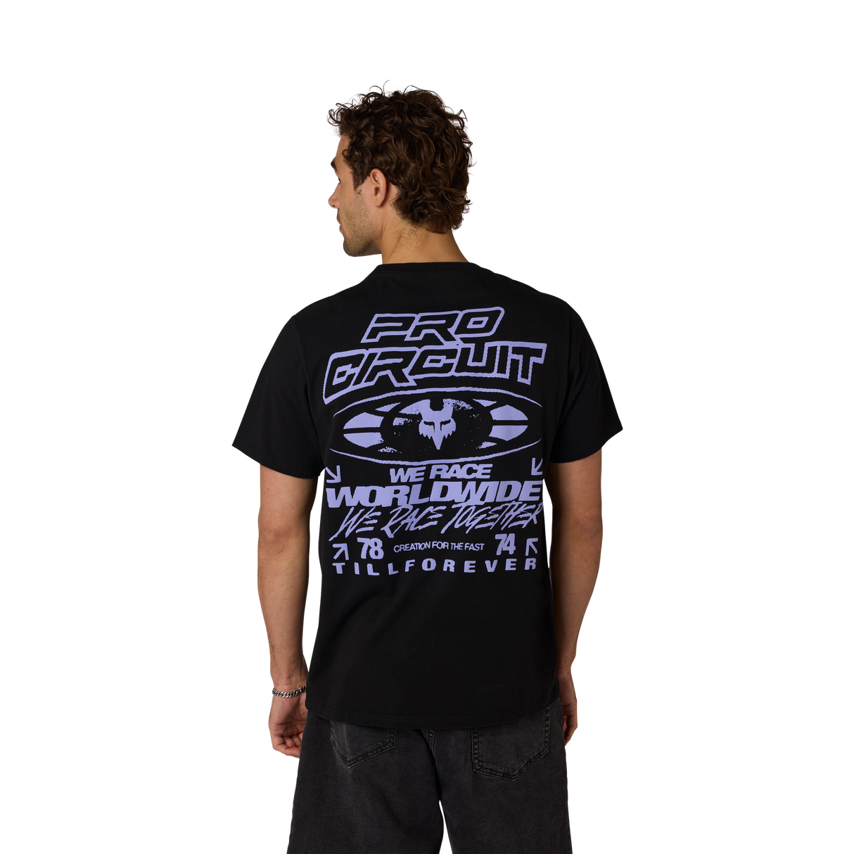 Fox Racing Pro Circuit Oversized T-Shirt Schwarz