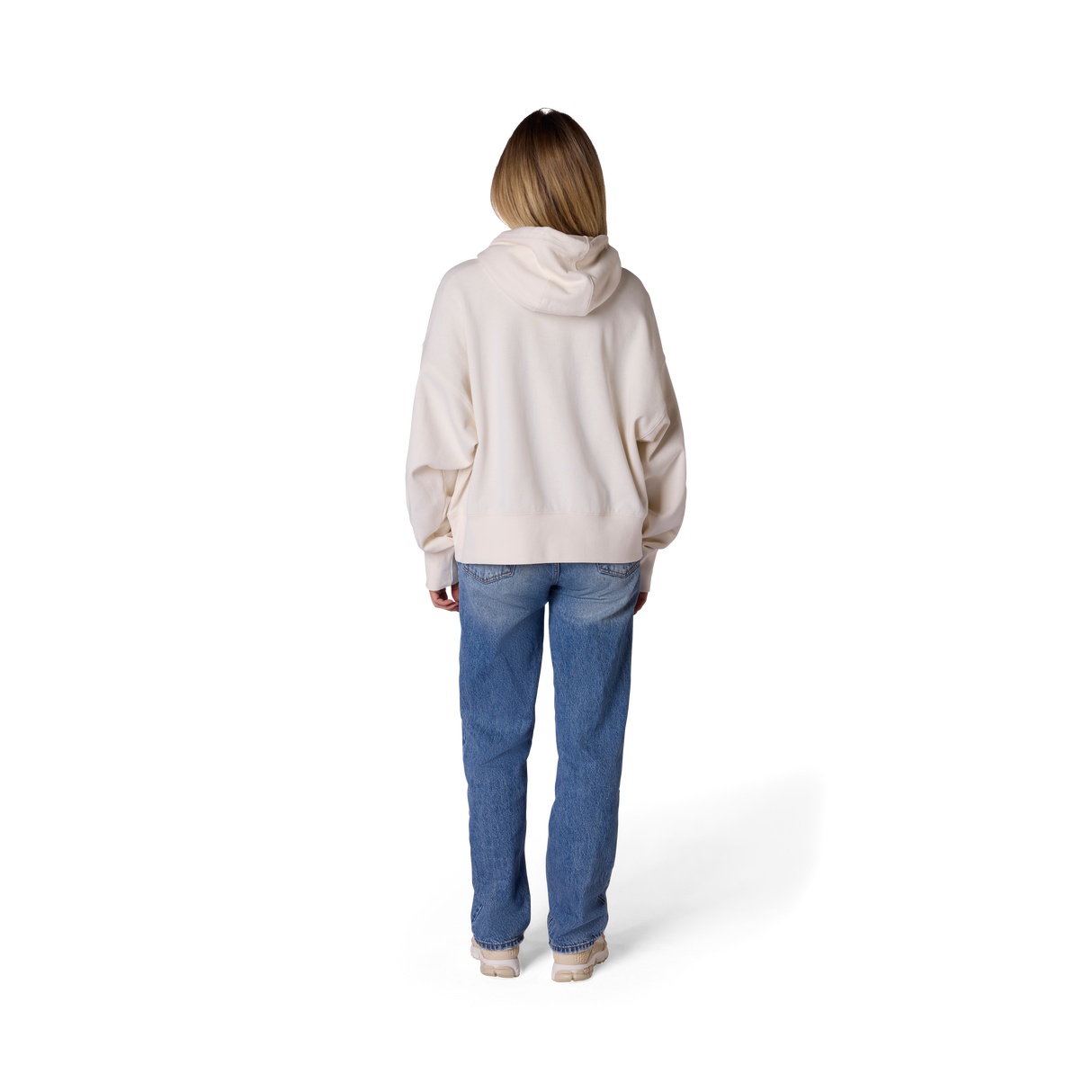 Fox Racing Womens Honda Pullover Hoodie Off White