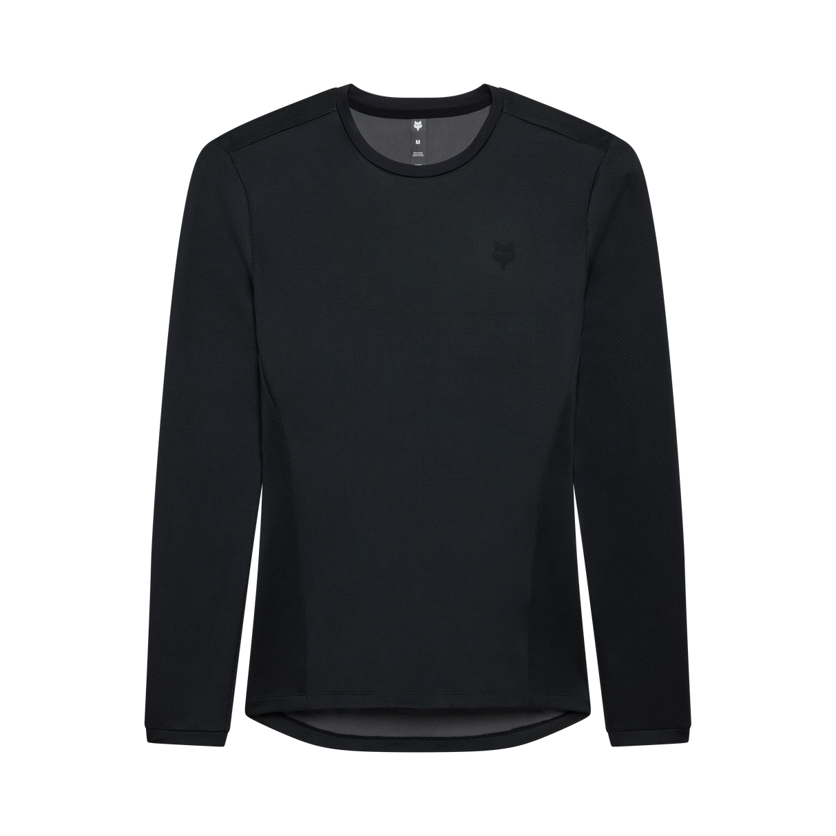Fox Racing Techbase Fire Langarmshirt Schwarz