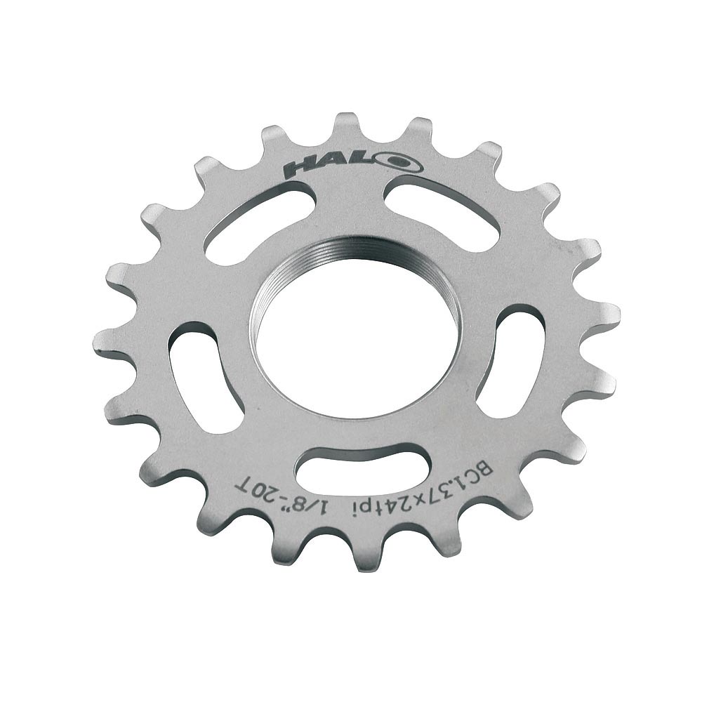 Halo Fixed Sprockets Chrome