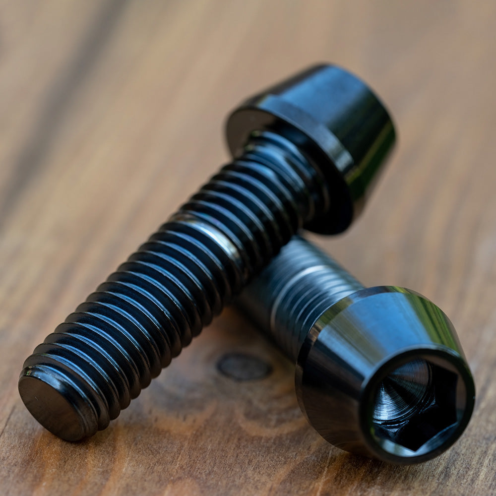 Halo DJD and MT Supadrive SS Titanium Bolts Black