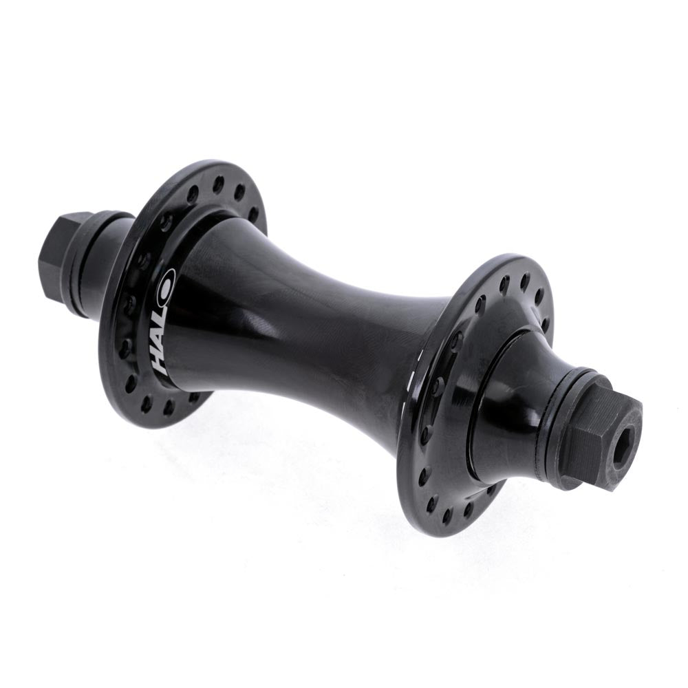 Buje delantero MXR negro Halo