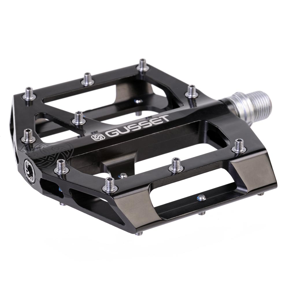 Gusset Components S2 Pedals Black