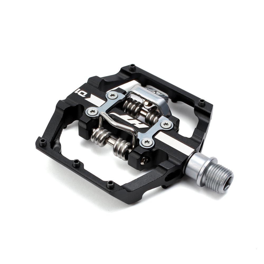 HT Components D1 Pedale Schwarz