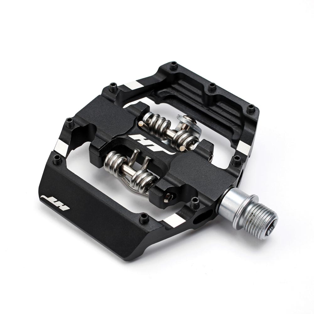 HT Components D1 Pedale Schwarz