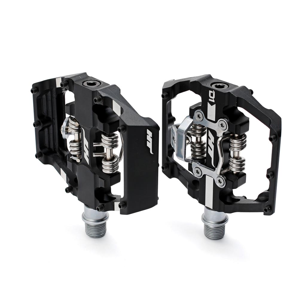 HT Components D1 Pedale Schwarz