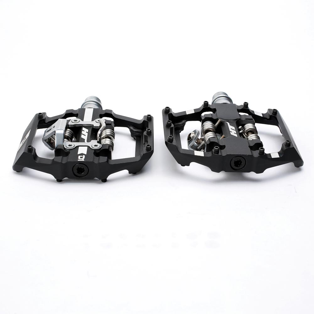 HT Components D1 Pedale Schwarz