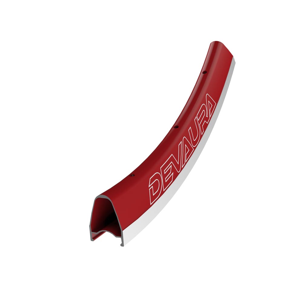 Cerchio Halo Devaura 700c rosso/CNC