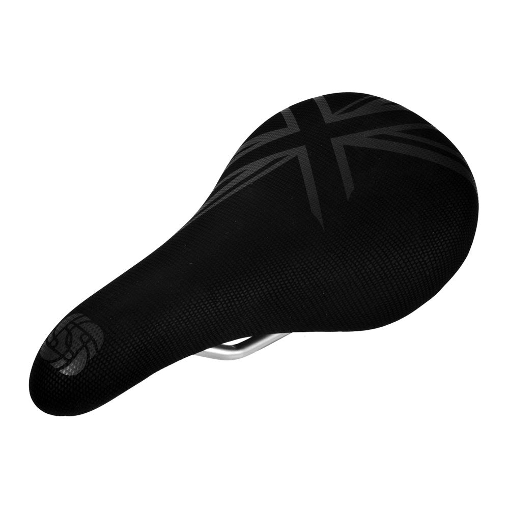 Gusset Components Fat Jack-zadel met rail Zwart