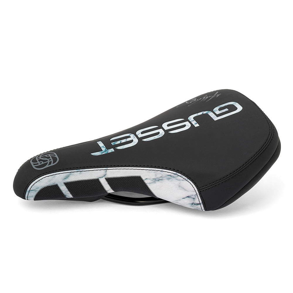 Gusset Components S2 FR Saddle - Matt Jones Signature Edition Grey Marble