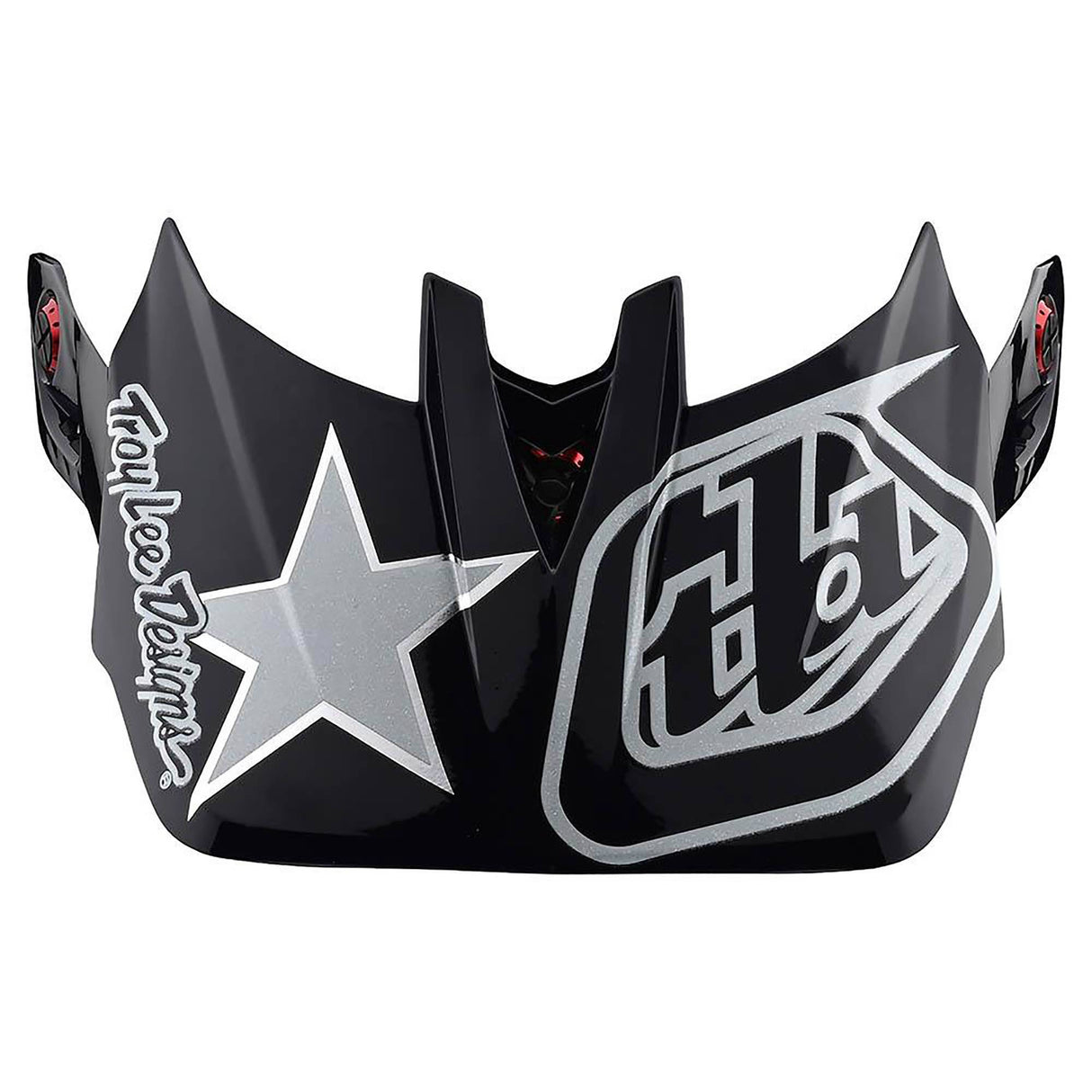 Troy Lee Designs D4 Helmet Replacement Visor Freedom 2.0 - Red/White