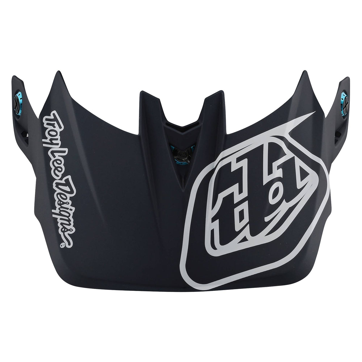 Troy Lee Designs D4 Helmet Replacement Visor Mirage -Navy/White