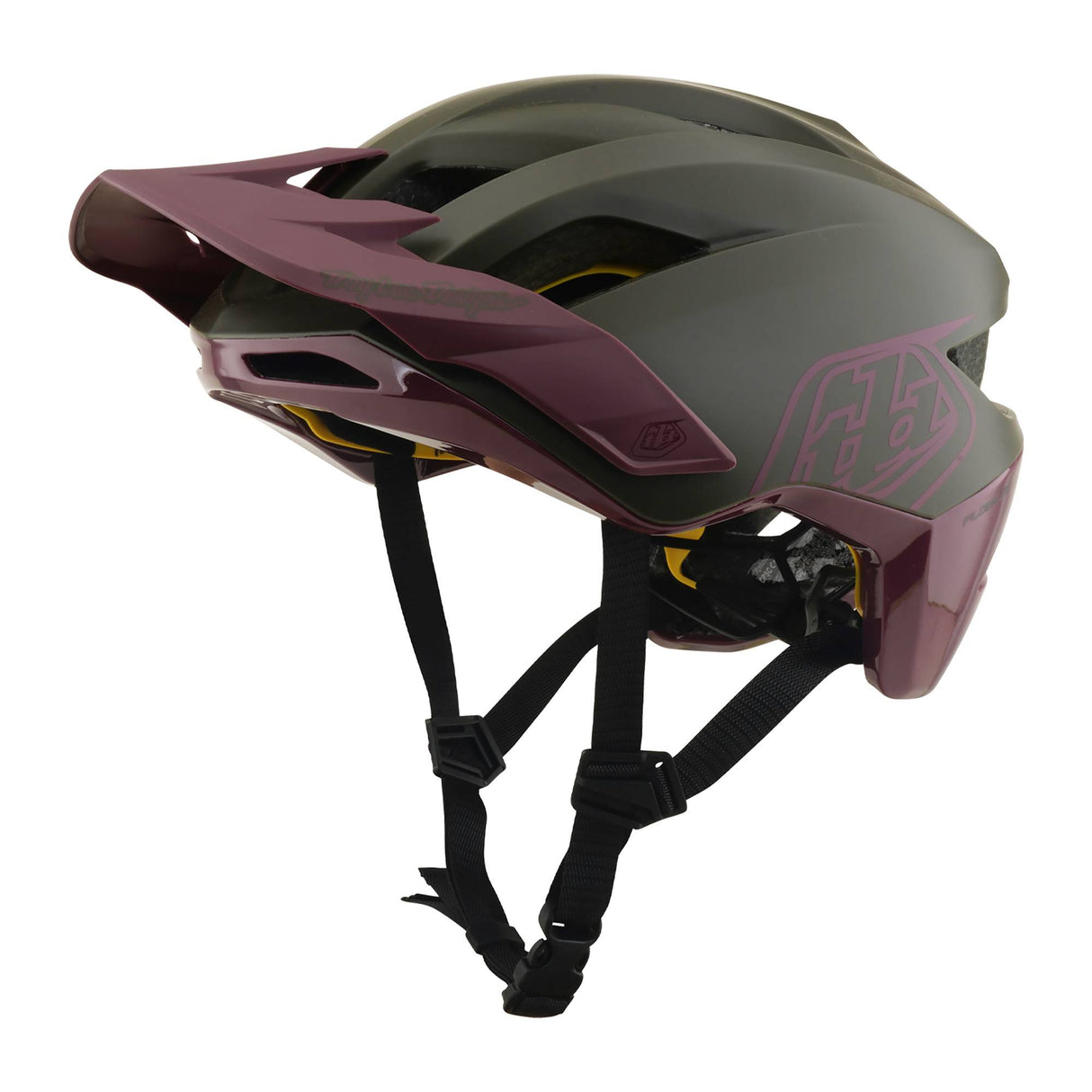 Troy Lee Designs Flowline MIPS Helmet Point - Caper/Prune