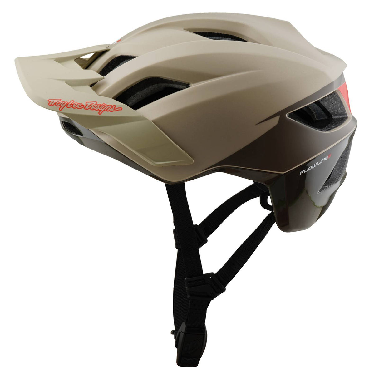 Troy Lee Designs Flowline SE MIPS Helmet Trooper - Titanium