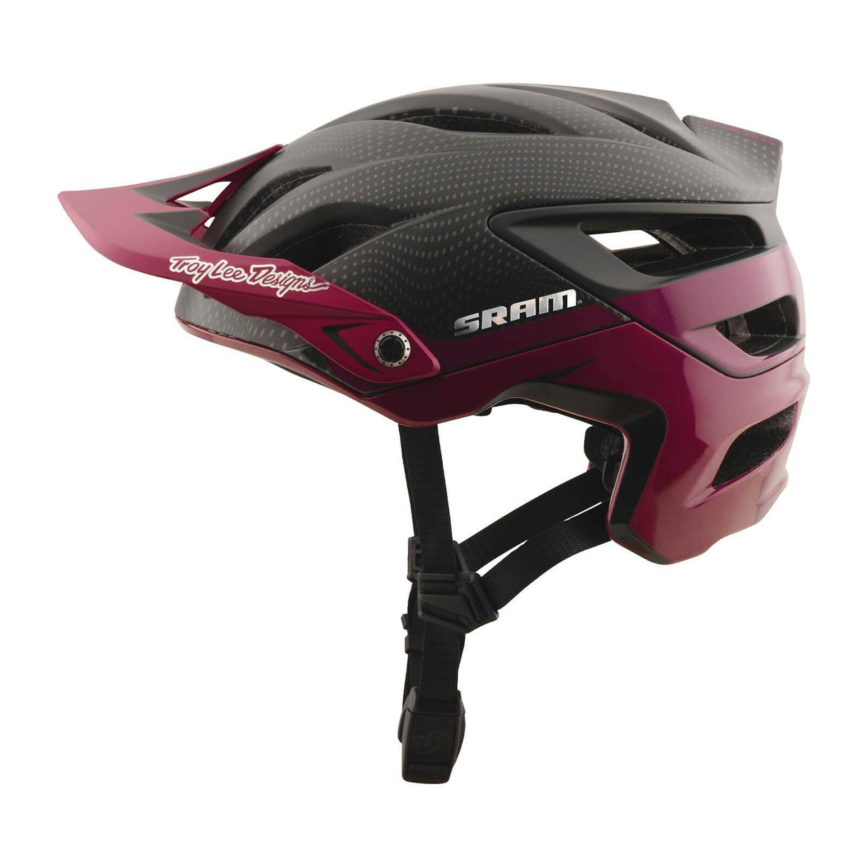 Troy Lee Designs x SRAM Radioscape A3 MIPS Helmet Black/Berry