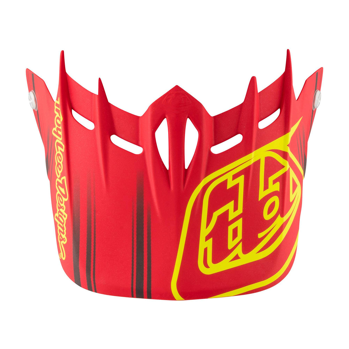 Troy Lee Designs D2 Helmet Replacement Visor Fusion Red