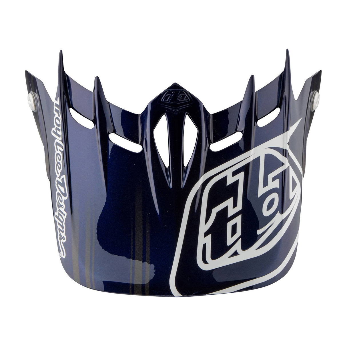 Troy Lee Designs D2 Helmet Replacement Visor Fusion - Blue