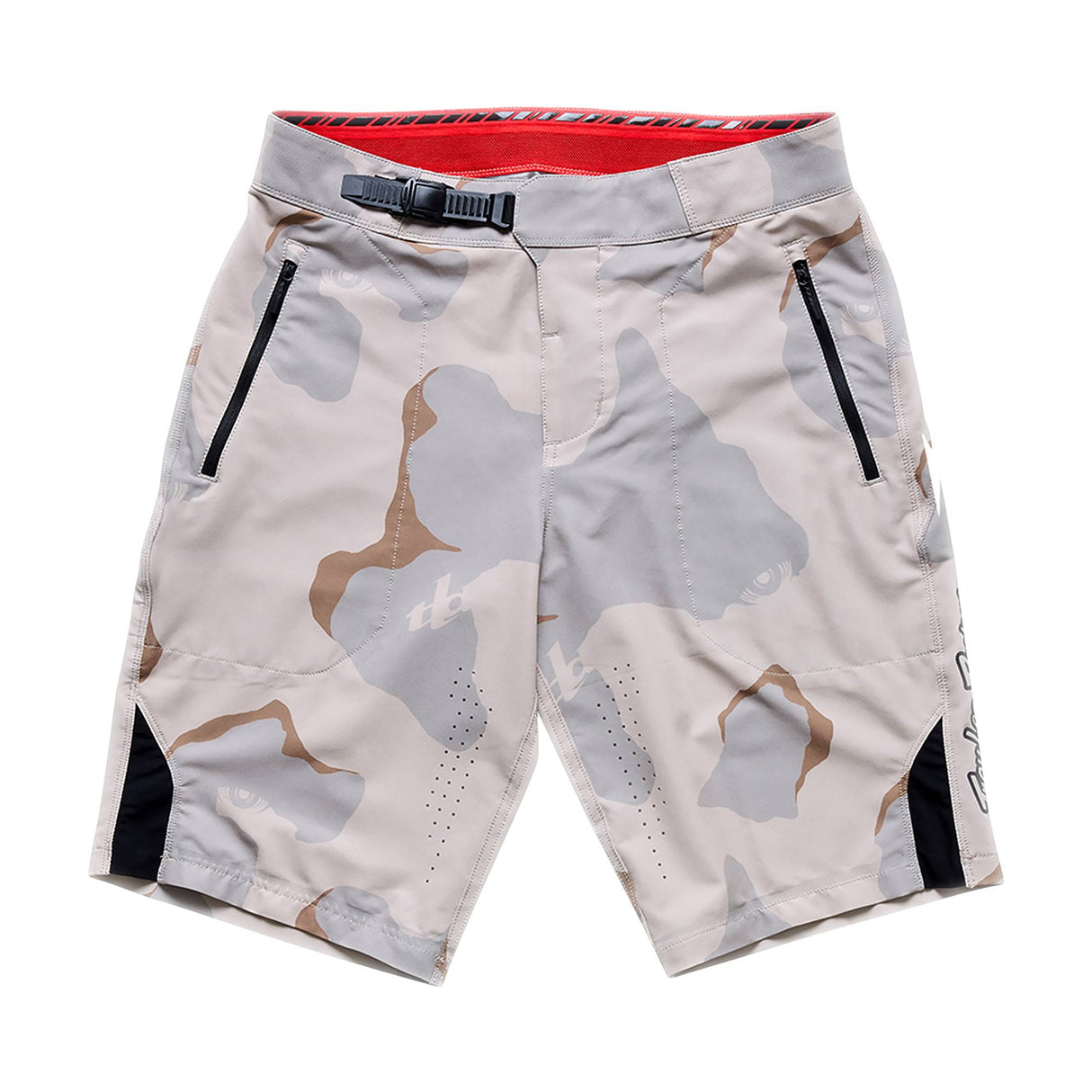 Troy Lee Designs Skyline Pro Shorts - Shell Only Flow Camo - Pumice