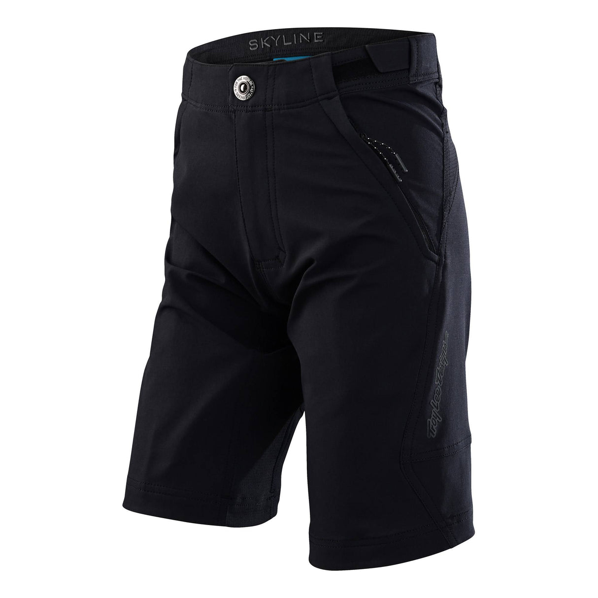 Troy Lee Designs Skyline Youth Shorts - Shell Only Mono - Black