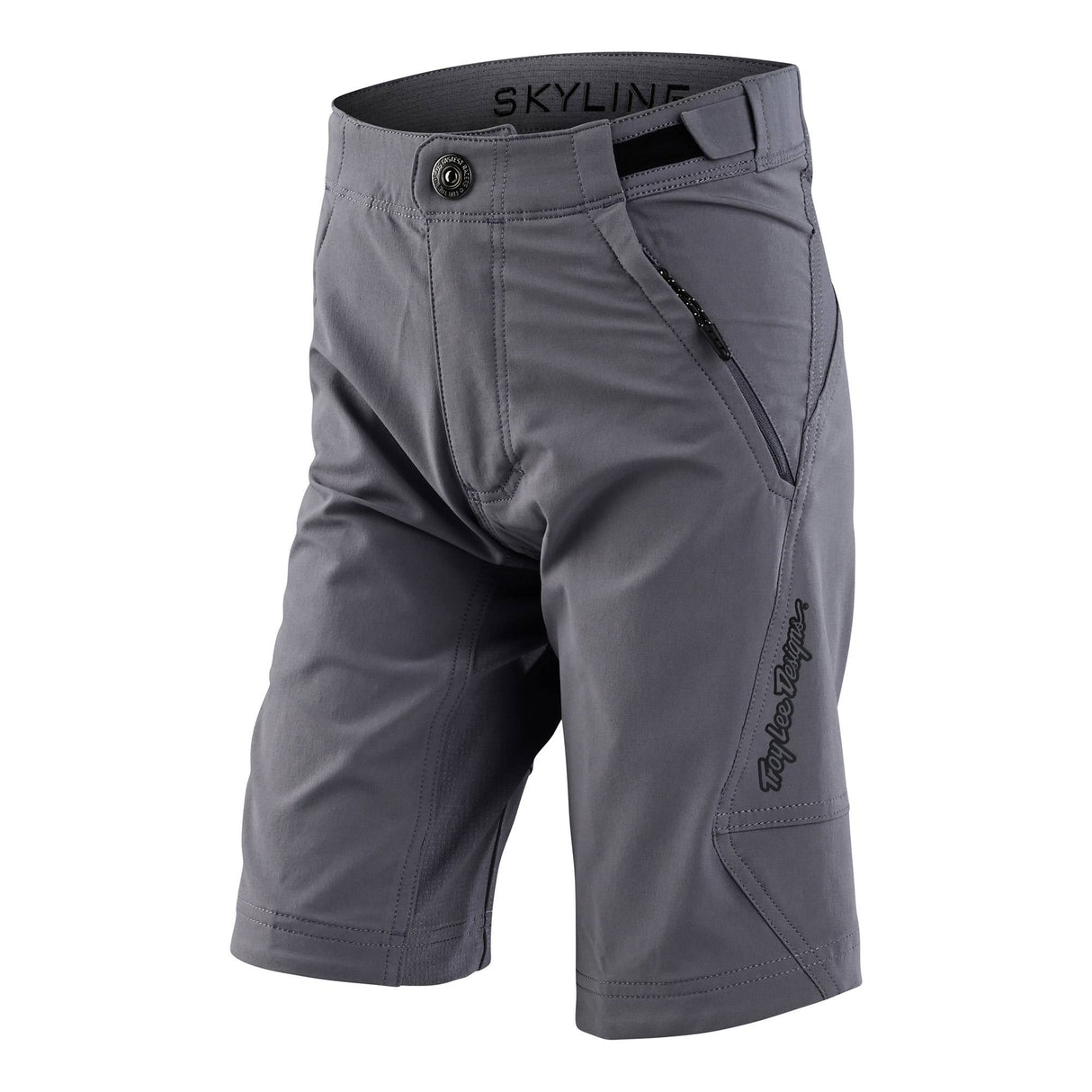 Troy Lee Designs Skyline Youth Shorts - Shell Only Mono - Charcoal