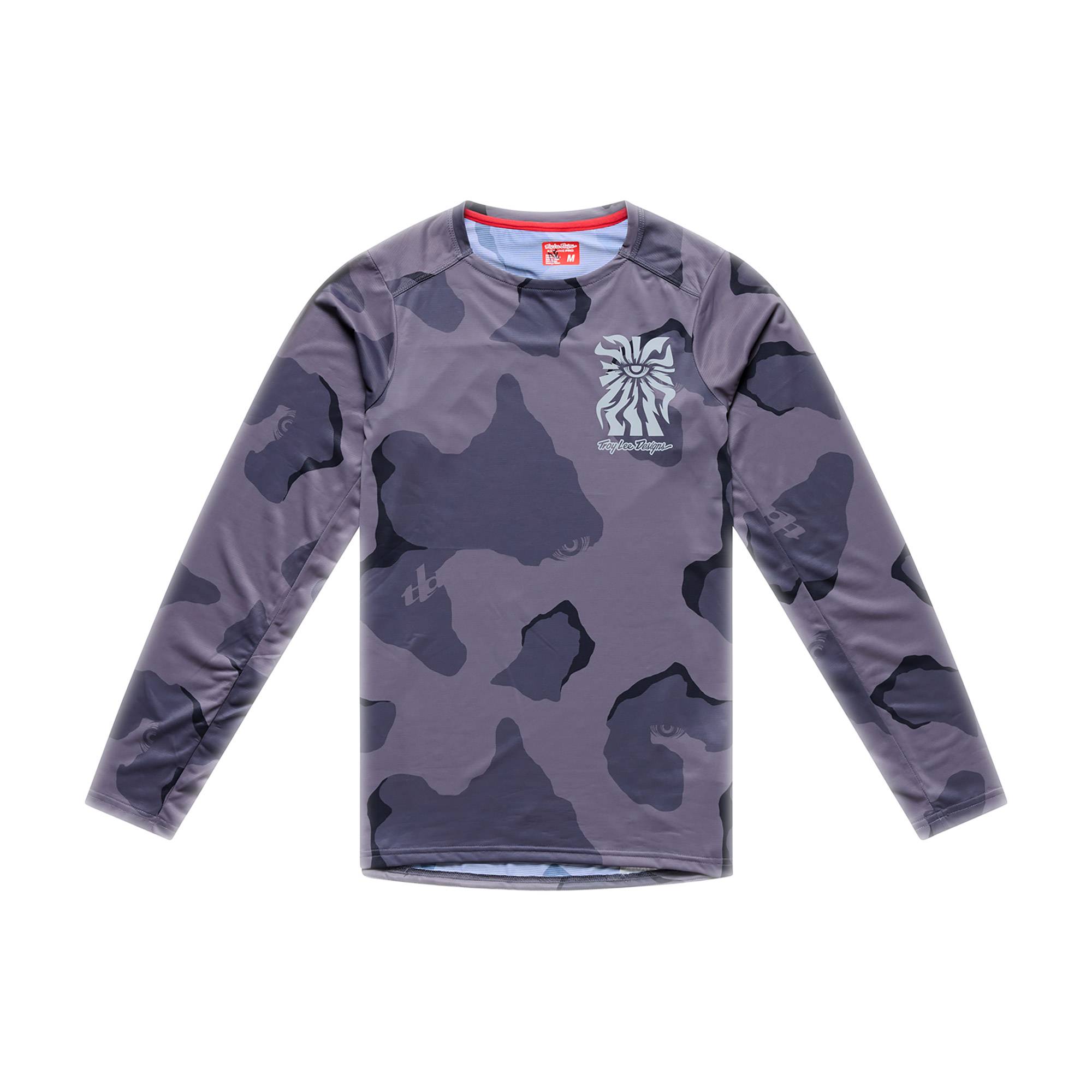 Troy Lee Designs Skyline Pro Long Sleeve Jersey Flow Camo - Carbon