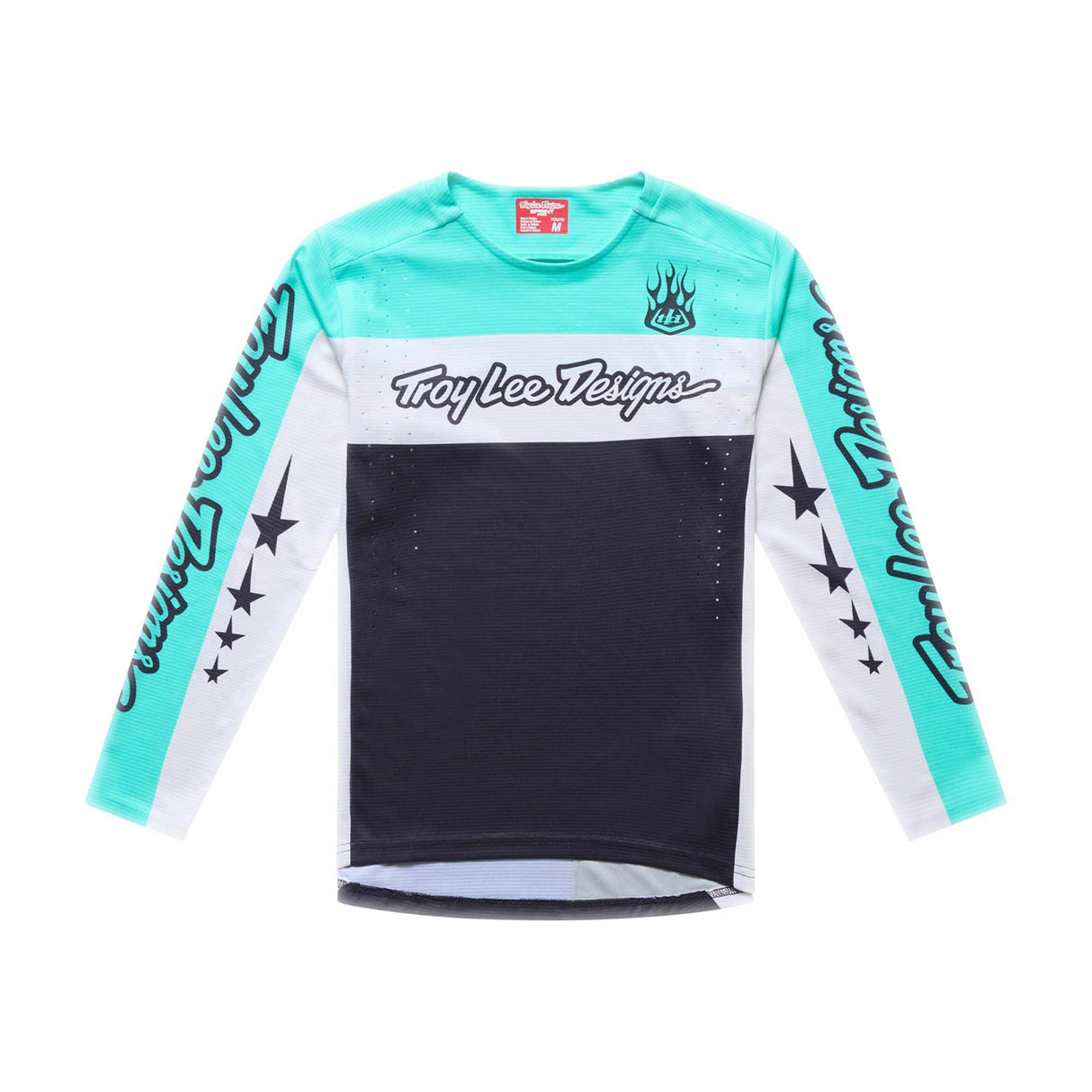 Troy Lee Designs Sprint Pro Youth Jersey Yo Moto - Carbon