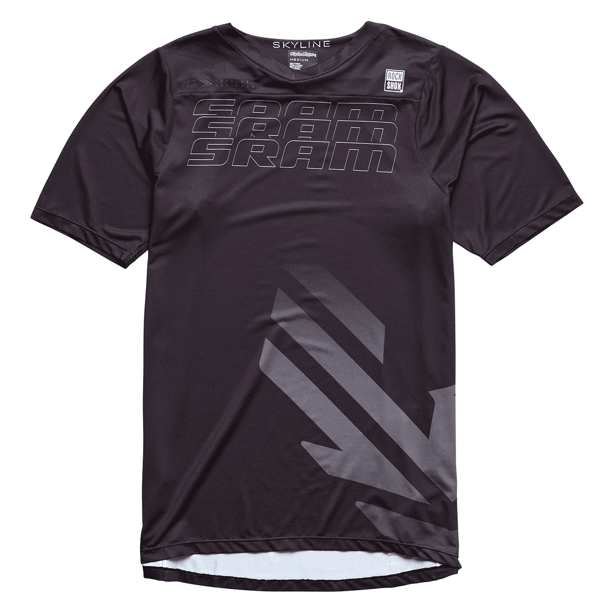 Troy Lee Designs Skyline Short Sleeve Jersey Mono - Black